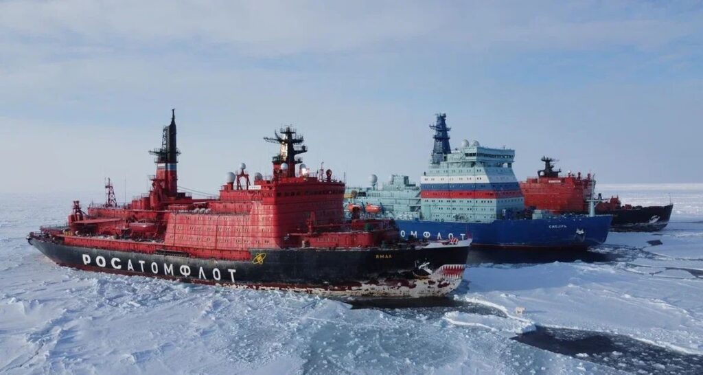 World’s Only Nuclear-Powered Icebreaker Fleet Marks 65th Anniversary