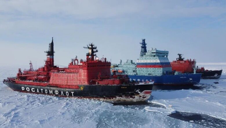 World’s Only Nuclear-Powered Icebreaker Fleet Marks 65th Anniversary